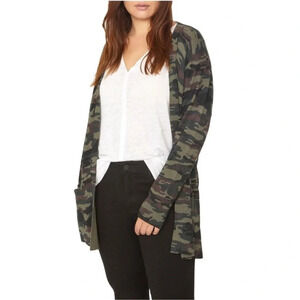Sanctuary Camo Long sleeve Cardigan